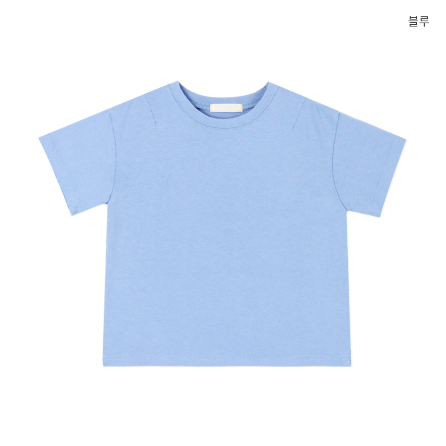 반팔 티셔츠 라벤더 색상 이미지-S11L12